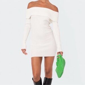 NWT EDIKTED MINI SWEATER DRESS
